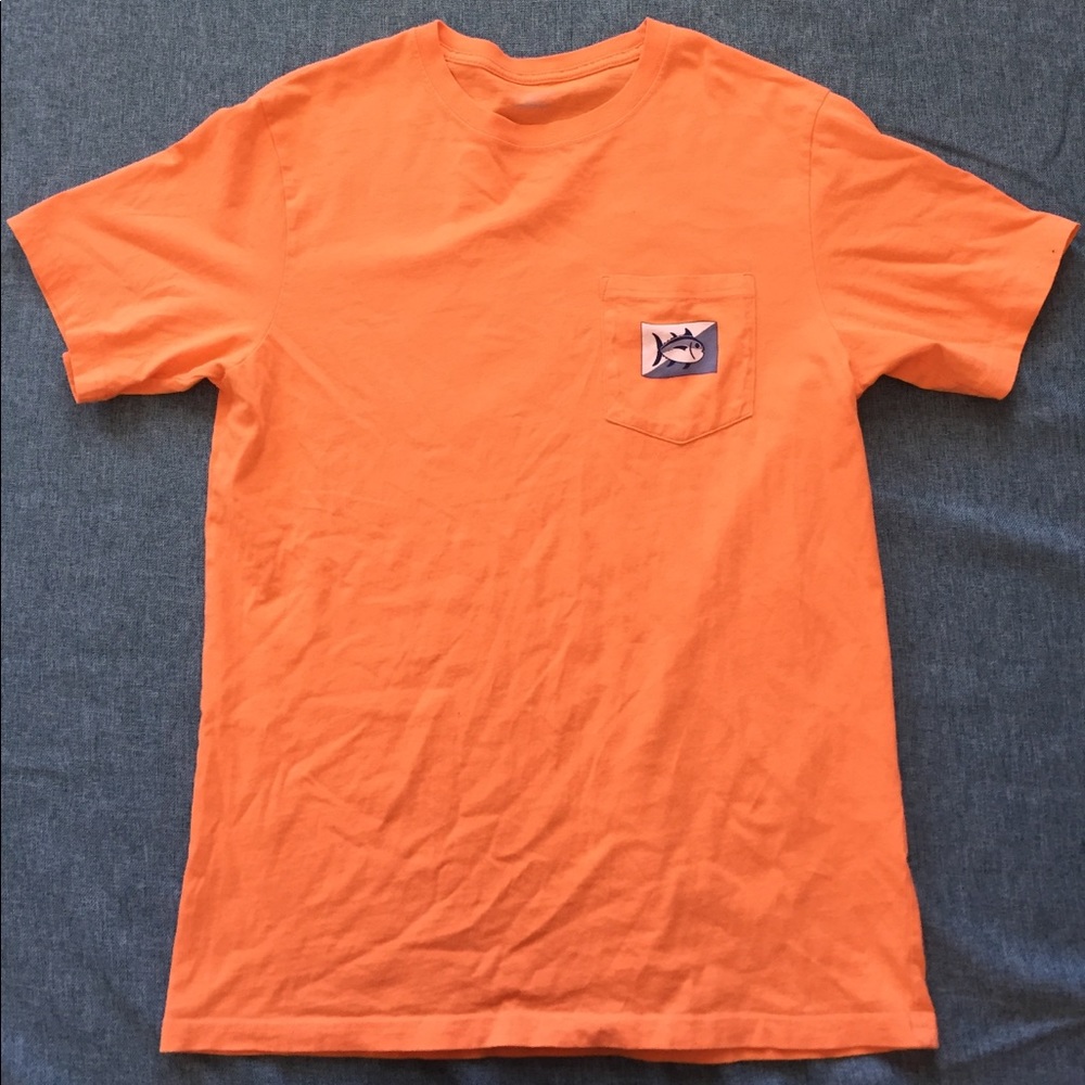 Orange Southern Tide T-shirt
